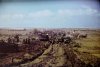 6th Army Germans entering a Pitman style village near Kharkov May 42.jpg