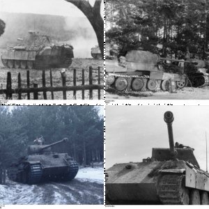 Panther (PzKpw V) photos for ASL scenario cards