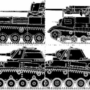 World War II AFV silhouettes (USSR)